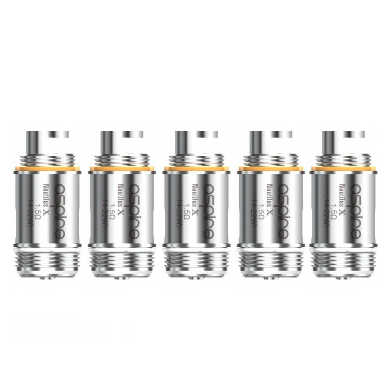 Résistance Nautilus X - Pack de 5 - Aspire (1/2)