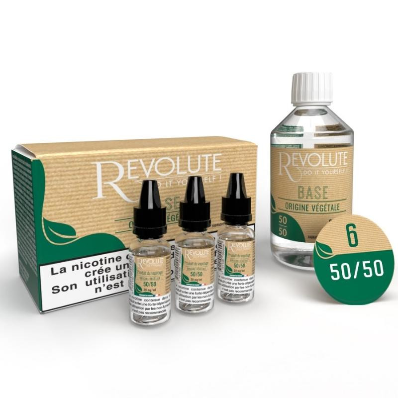 Pack DIY Base Végétale 50/50 100ml - Revolute (2/4)