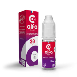 Flacon de 10 ml d'e-liquide Mûre de la gamme Alfaliquid Original