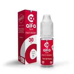 Flacon de 10 ml d'e-liquide Fort De France de la gamme Alfaliquid Original