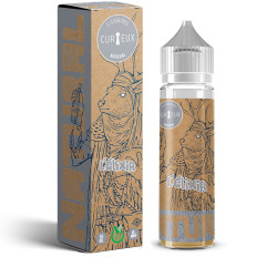 Flacon de 50 ml d'e-liquide Elixir Natural de la marque Curieux