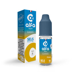 Flacon de 10 ml d'e-liquide FR-M aux sels de nicotine Alfaliquid