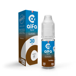 Flacon de 10 ml d'e-liquide Latakia de la gamme Alfaliquid Original