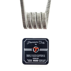 Coil Triple Fused Clapton DL Ni80 - Fumytech