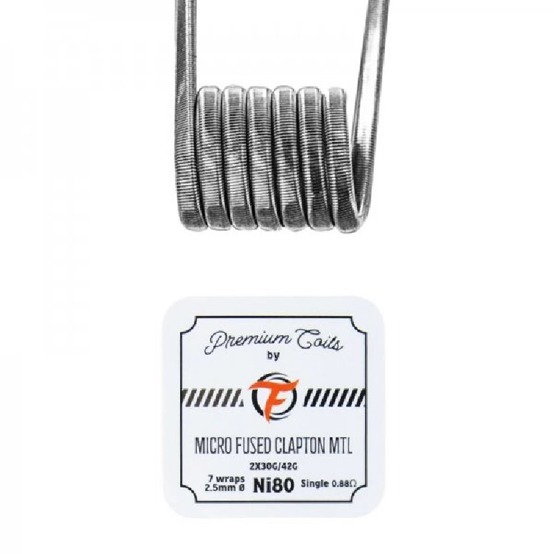 Coil Micro Fused Clapton MTL Ni80 - Fumytech (1/2)