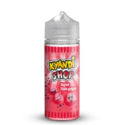 Flacon de 100 ml d'e-liquide Super Tata Gaga de la gamme Kyandi Shop