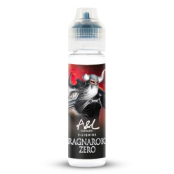 Flacon de 50 ml d'e-liquide Ragnarok Zero de la gamme A&L Ultimate