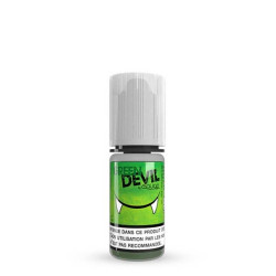 Flacon de 10 ml d'e-liquide Green Devil de la gamme Devil Avap