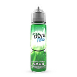 Flacon de 50 ml d'e-liquide Green Devil Fresh de la gamme Devil Avap