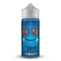 Flacon de 100 ml d'e-liquide Blue Devil de la gamme Devil Avap