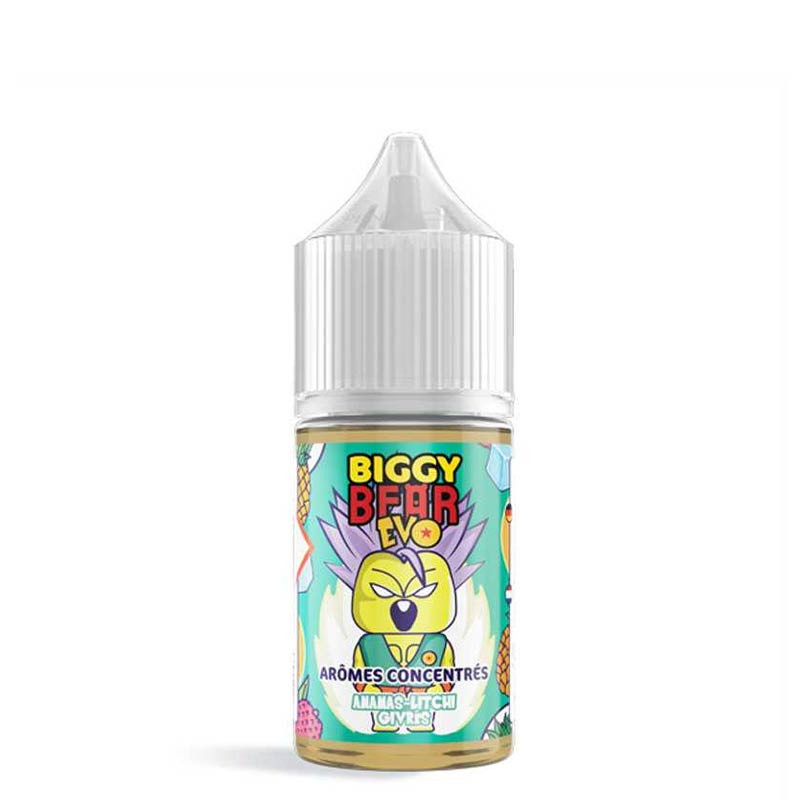 Concentré Ananas Litchi Givrés 30ml EVO - Biggy Bear (1/1)