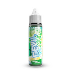 Flacon de 50 ml d'e-liquide Pomme Ananas Ice de la gamme Devil Squiz Avap
