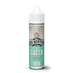 Flacon de 50 ml d'e-liquide Green Mint de la marque Ben Northon