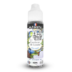 Flacon de 50 ml d'e-liquide Bleu d'Envie de la gamme La Cueillette de Louise