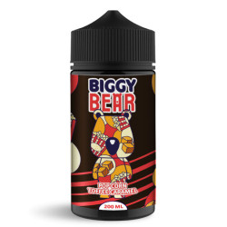 Flacon de 200 ml d'e-liquide Pop Corn Toffee Caramel de la marque Biggy Bear