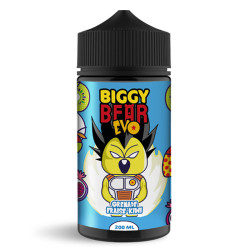 Flacon de 200 ml d'e-liquide Grenade Fraise Kiwi EVO de la marque Biggy Bear