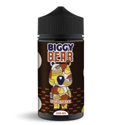 Flacon de 200 ml d'e-liquide Lemon Cake de la marque Biggy Bear