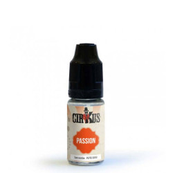Flacon de 10 ml d'e-liquide Passion de la gamme Cirkus VDLV
