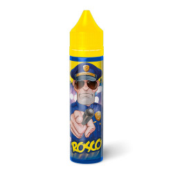 Flacon de 50 ml d'e-liquide Rosco de la gamme Cop Juice