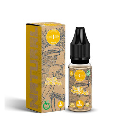 Flacon de 10 ml d'e-liquide Fruits Exotiques Natural de la marque Curieux