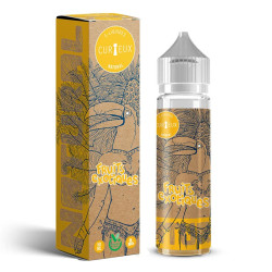 Flacon de 50 ml d'e-liquide Fruits Exotiques Natural de la marque Curieux