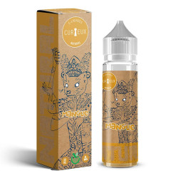 Flacon de 50 ml d'e-liquide Mangue Natural de la marque Curieux