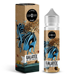 Flacon de 50 ml d'e-liquide Galatée Astrale de la marque Curieux