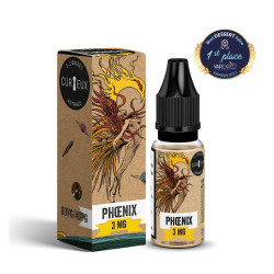 Flacon de 10 ml d'e-liquide Phoenix Astrale de la marque Curieux