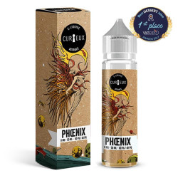 Flacon de 50 ml d'e-liquide Phoenix Astrale de la marque Curieux