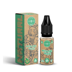 Flacon de 10 ml d'e-liquide Menthe Verte Natural de la marque Curieux