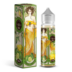Flacon de 50 ml d'e-liquide Citron Limette Edition 1900 de la marque Curieux