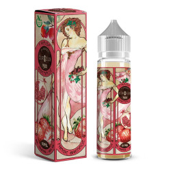 Flacon de 50 ml d'e-liquide Fraise Grenade 1900 de la marque Curieux