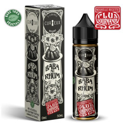 Flacon de 50 ml d'e-liquide Baba au Rhum de la marque Curieux