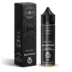 Flacon de 50 ml d'e-liquide Galuchat de la marque Curieux