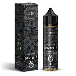 Flacon de 50 ml d'e-liquide Dentelle de la marque Curieux