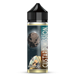 Fiole Chubby de 200 ml d'e-liquide Meteroid de la marque Custard Mission
