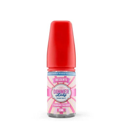 Concentré Strawberry macaroon 0% Sucralose 30ml - Dinner lady