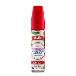 Flacon de 50 ml d'e-liquide Berry Blast de la marque Dinner Lady