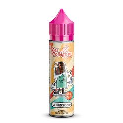 Flacon de 50 ml d'e-liquide Le Chocostar de la gamme Les Collègues