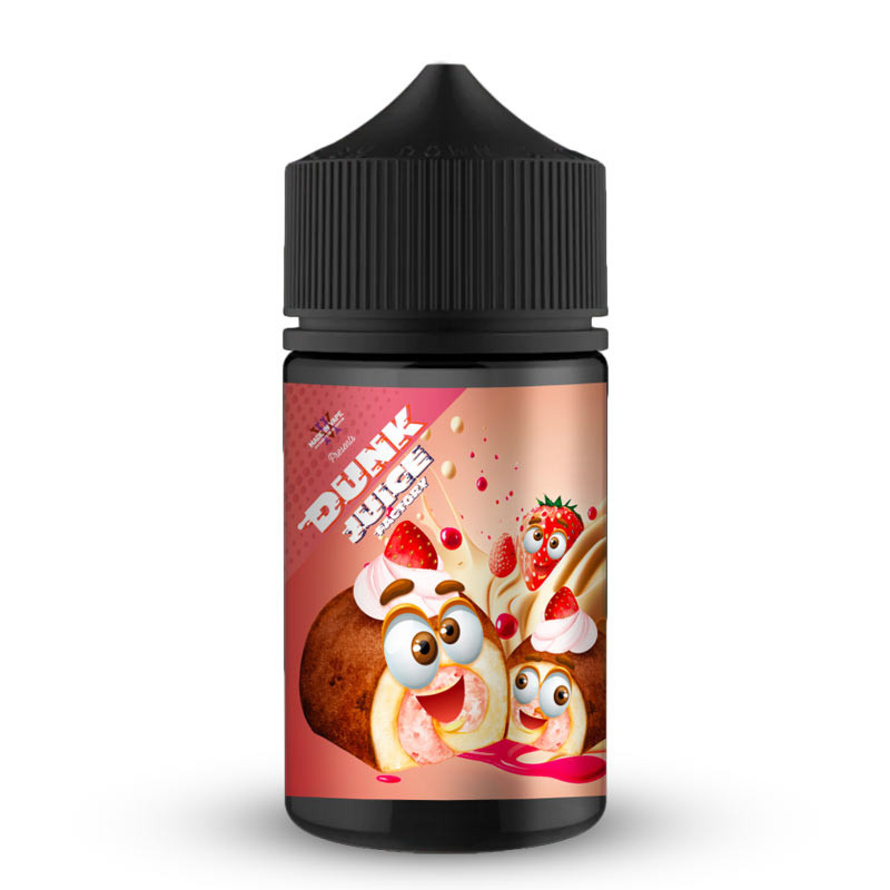 Biscuit Roulé à la Fraise 50ml - Dunk Juice Factory (1/1)