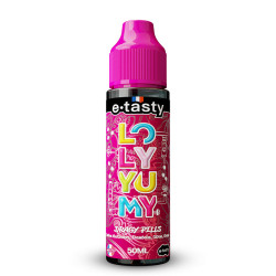 Flacon de 50 ml d'e-liquide Dragy Pills de la gamme Loly Yumy