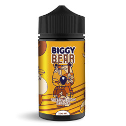 Flacon de 200 ml d'e-liquide Creamy Vanilla Caramel de la marque Biggy Bear