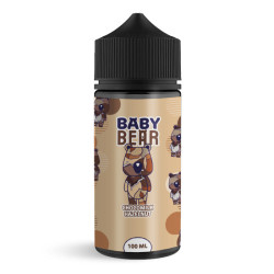 Flacon de 100 ml d'e-liquide Chocomilk Hazelnut de la gamme Baby Bear