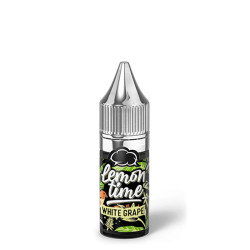 Flacon de 10 ml d'e-liquide White Grape de la gamme Lemon Time