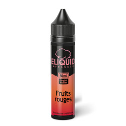 Flacon de 50 ml d'e-liquide Fruits Rouges de la marque Eliquid France