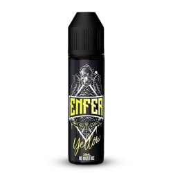 Flacon de 50 ml d'e-liquide Yellow de la gamme Enfer Vape 47