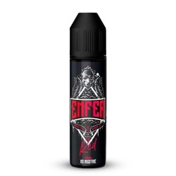 Flacon de 50 ml d'e-liquide Red de la gamme Enfer Vape 47