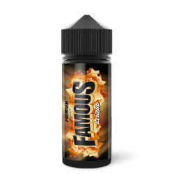 Flacon de 100 ml d'e-liquide Famous de la marque Eliquid France