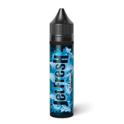 Flacon de 50 ml d'e-liquide Jet Fresh de la marque Eliquid France