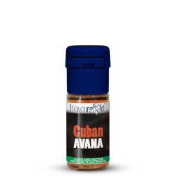 Flacon de 10 ml d'e-liquide Cuban Avana de la marque Flavour Art